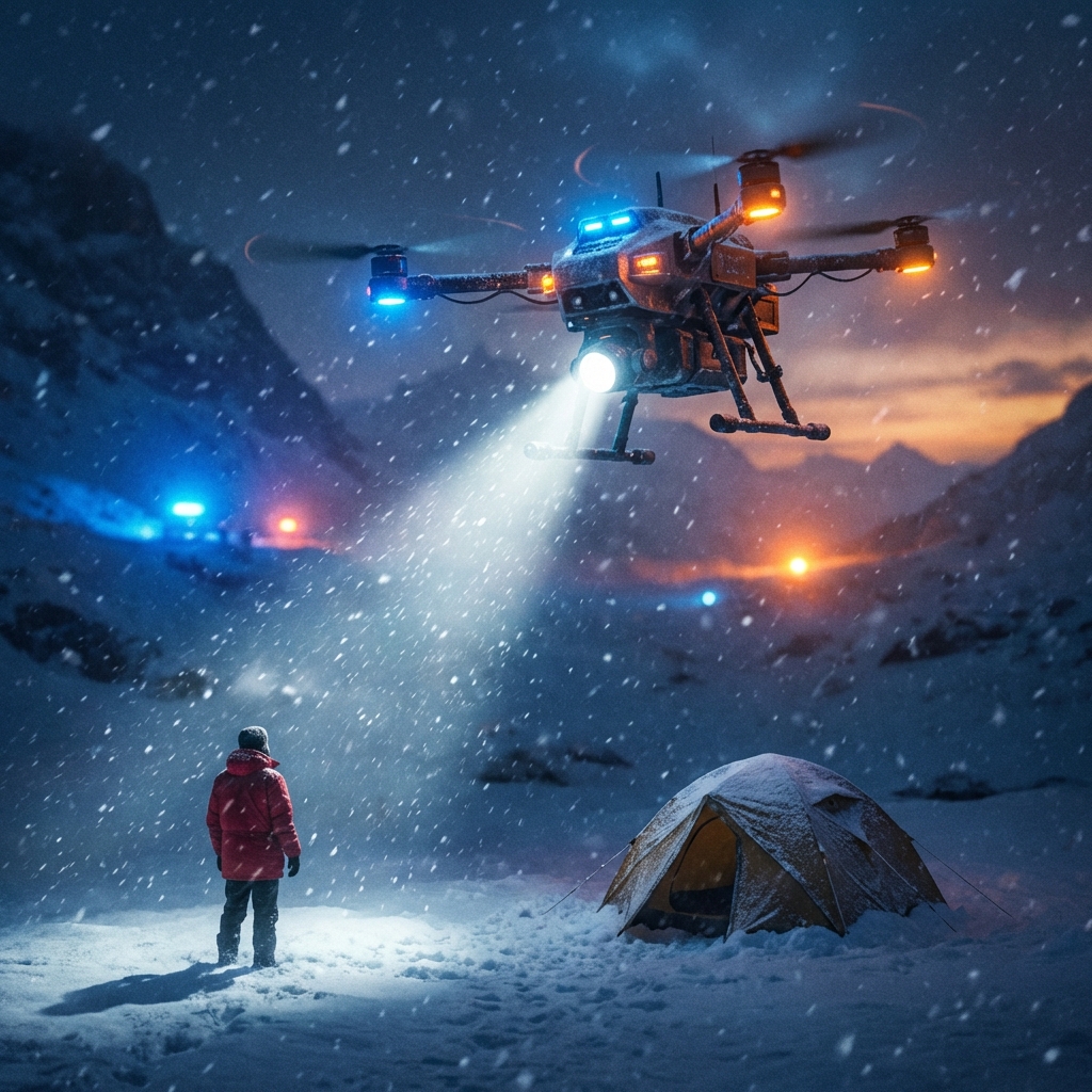 M350 RTK 夜间作业